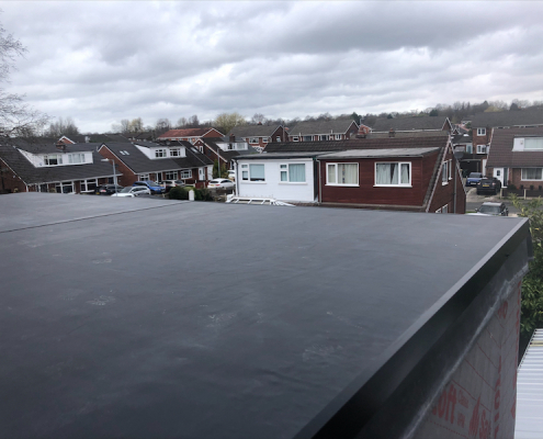 Flat Roof Installation in Nottingham by SR Roofing Specialists